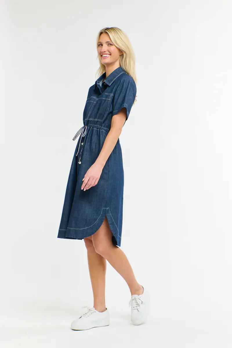 365 Days - April Denim Dress - Indigo