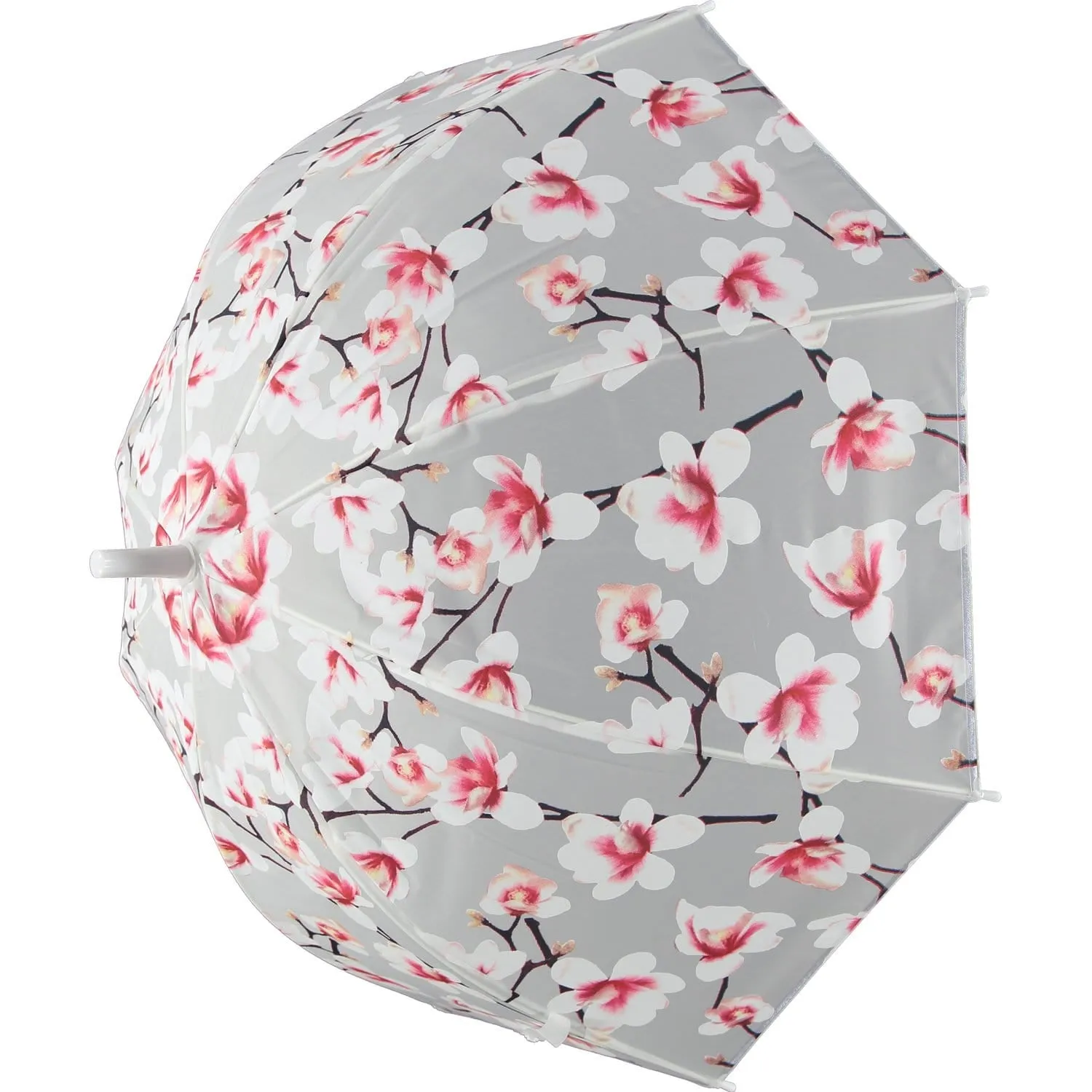 A DEE - Magnolia Print Brolly - Grey