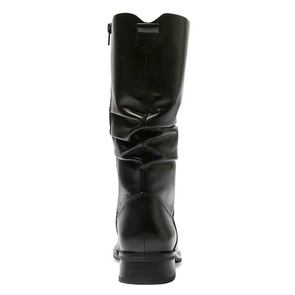 Adam Boot in Black Leather