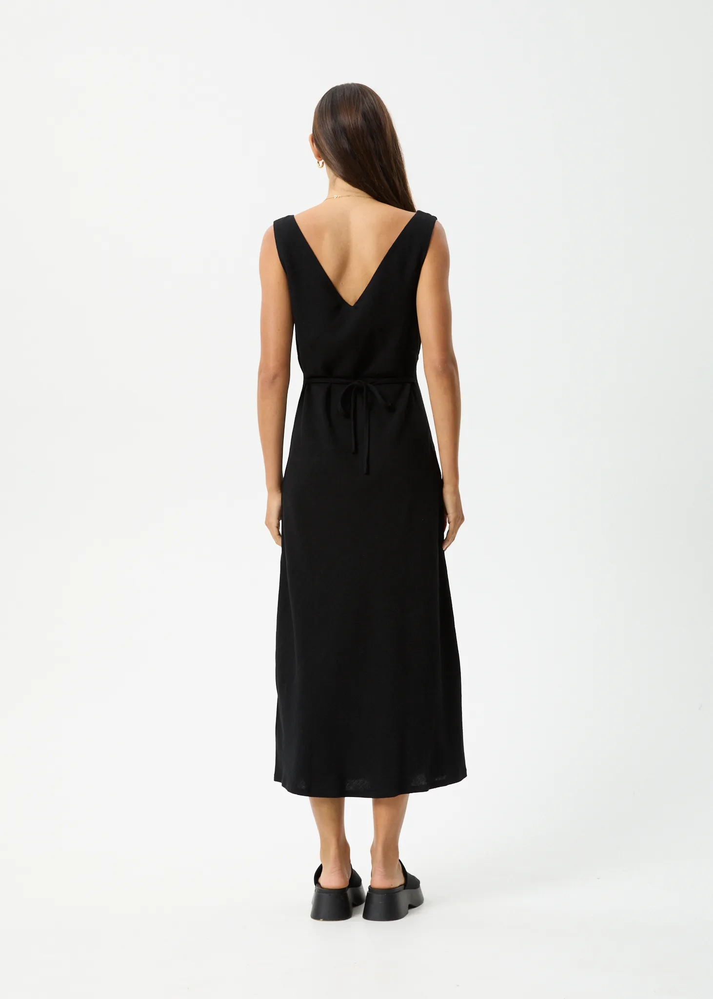 AFENDS Womens Amaya - Maxi Dress - Black