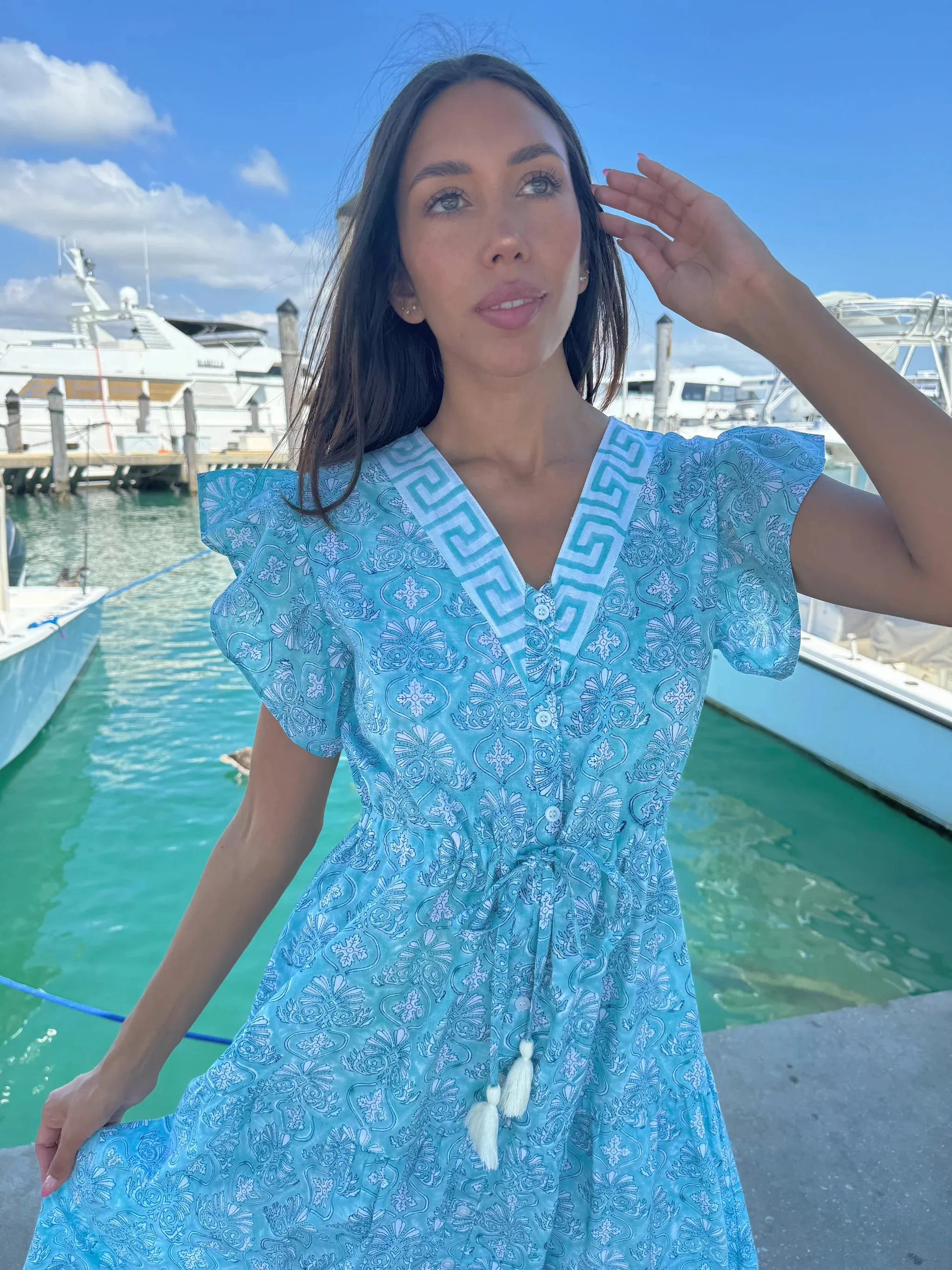 Amalfi Maxi in Hellenic Tiffany