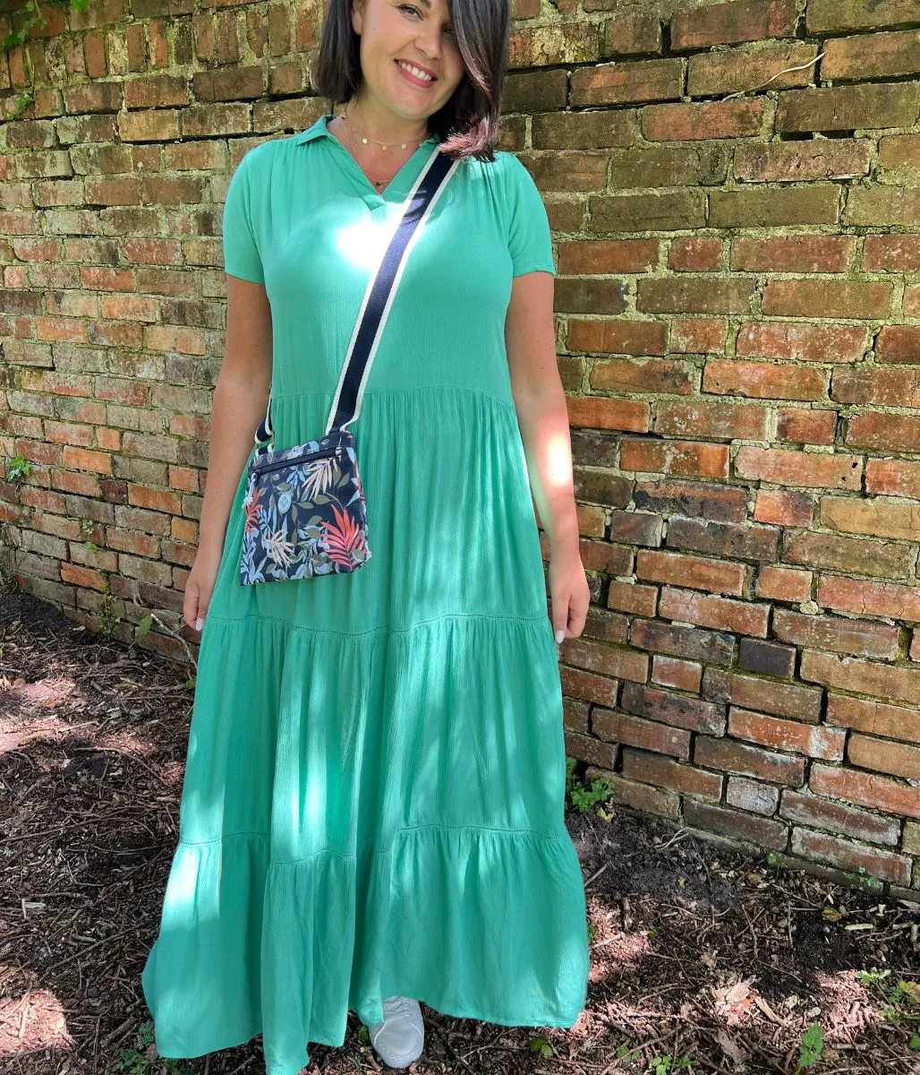 Brakeburn Green Wynn Maxi Dress