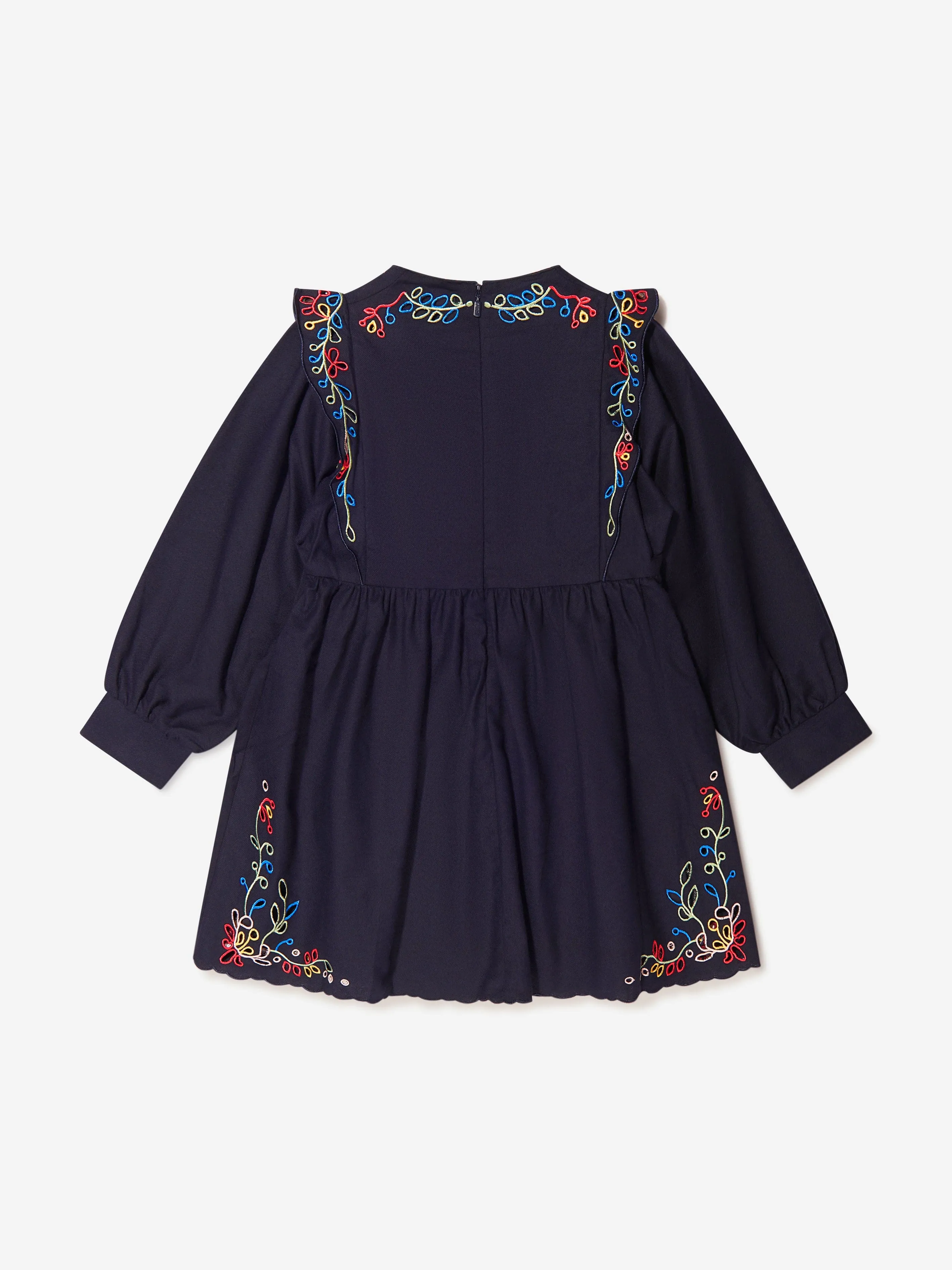 Chloé Girls Broderie Anglaise Dress