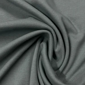 Dark Gray Cotton Interlock Fabric