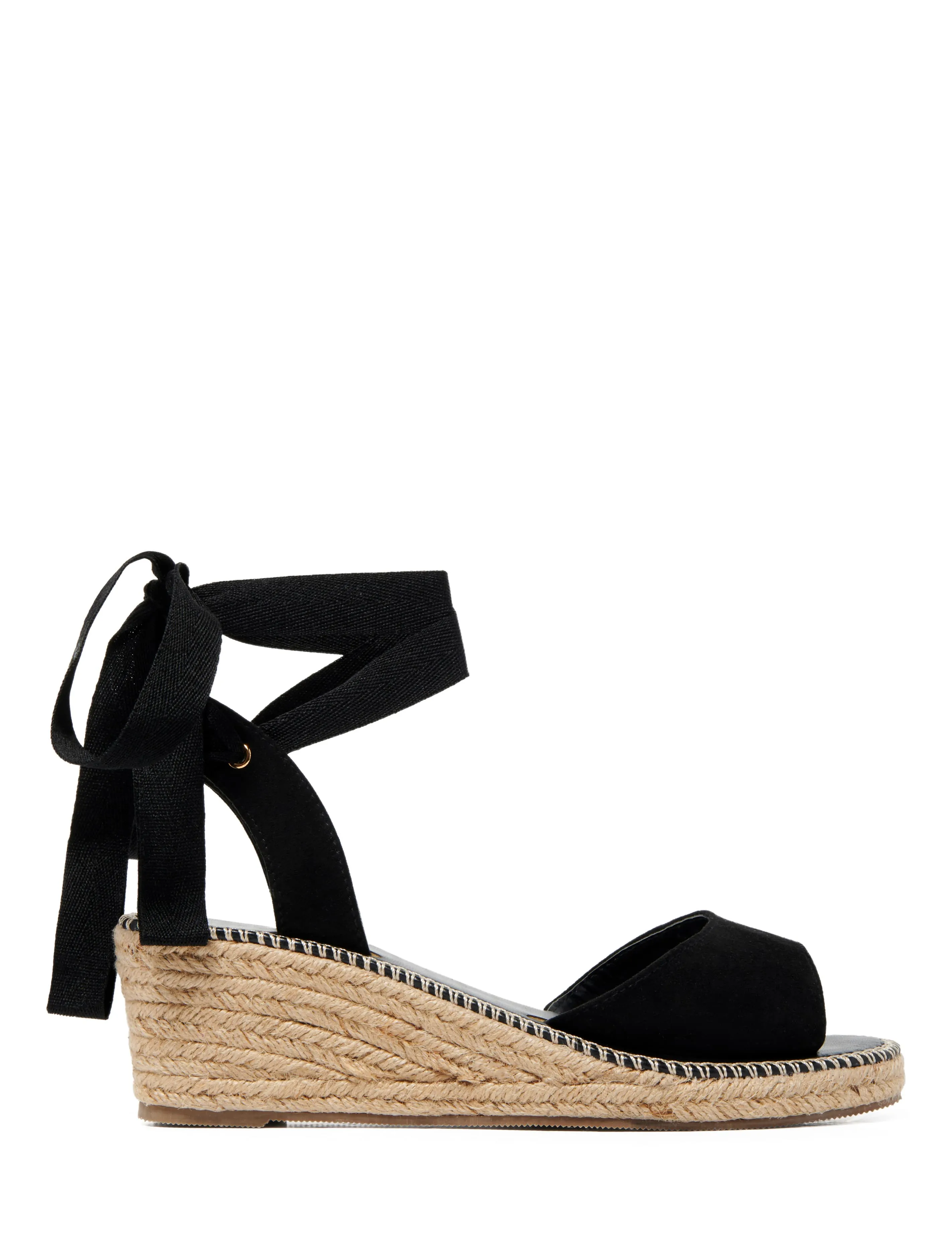 Demi Low Espadrille Wedge Heel