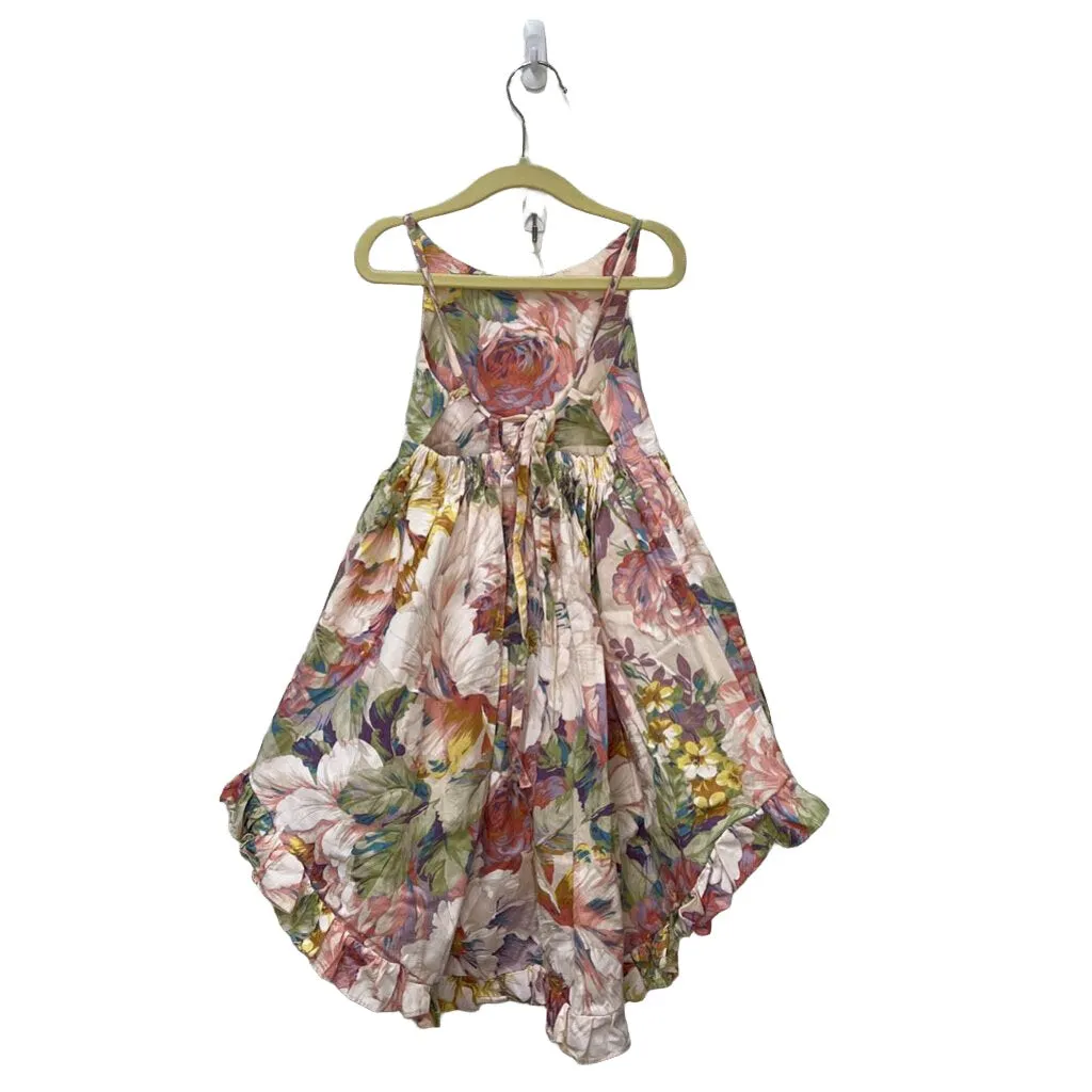 Floral High Low Dress