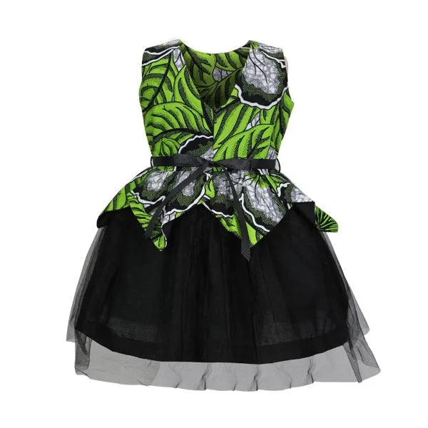 GIRLS ANKARA DRESS