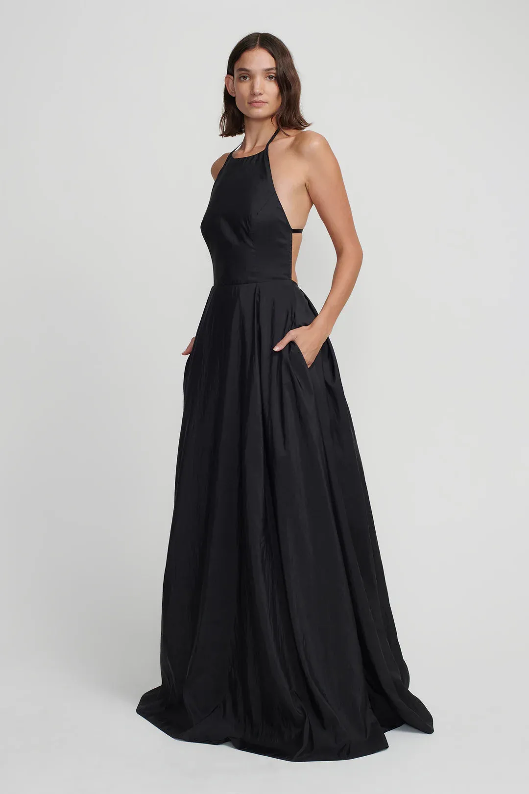 HANSEN & GRETEL - Gilda Gown - Black