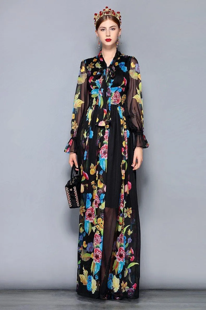 Hard To Forget Floral Maxi Dress