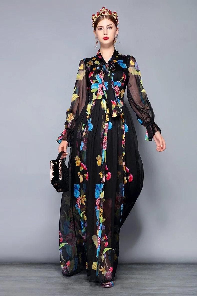 Hard To Forget Floral Maxi Dress