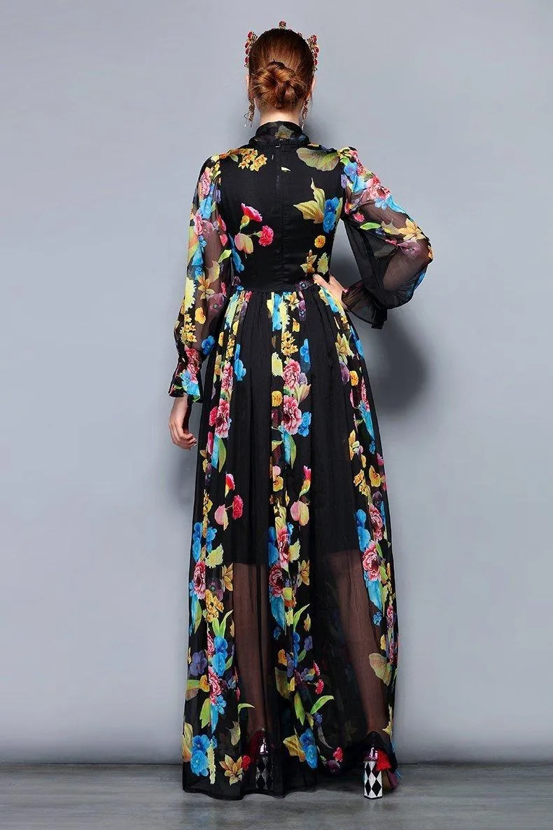 Hard To Forget Floral Maxi Dress