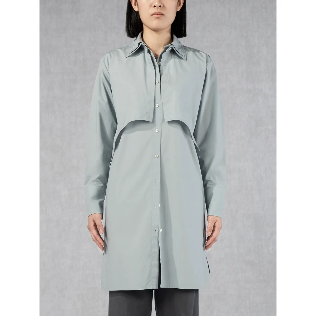 Layered Shirt Dress Dull Tradewinds