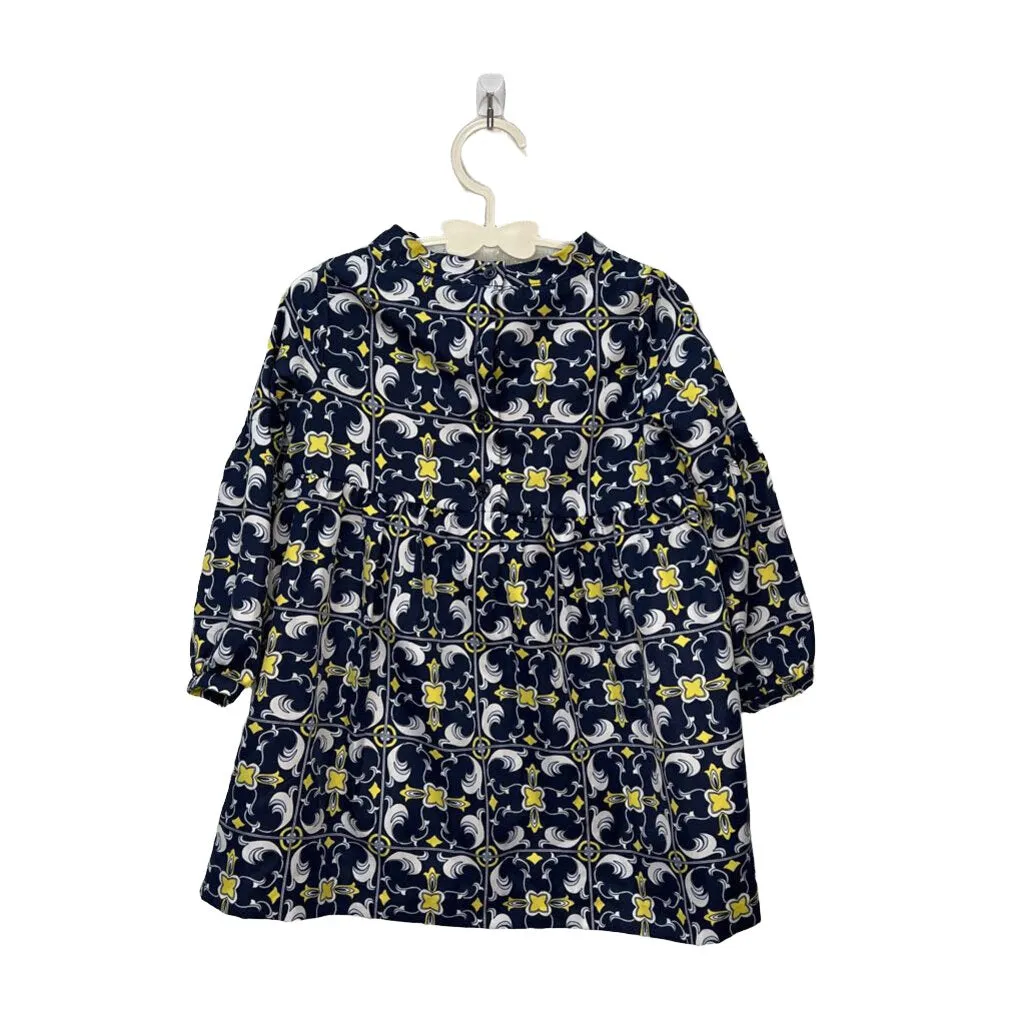 LS Slink Dress / Floral Box Pattern