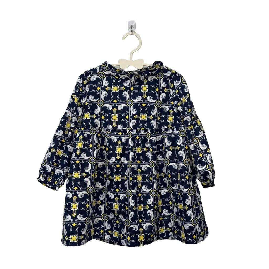 LS Slink Dress / Floral Box Pattern