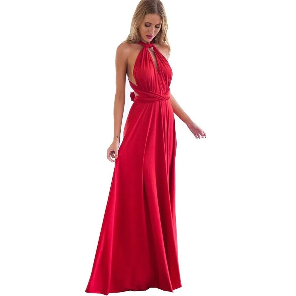 Multiway Wrap Maxi Gown