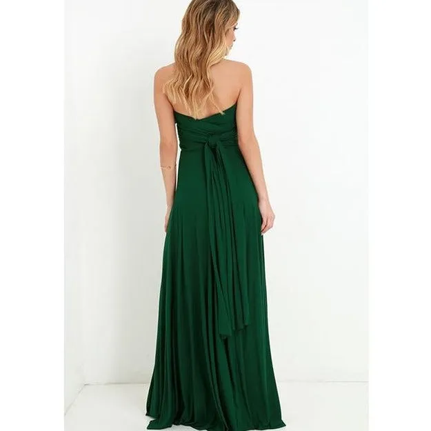 Multiway Wrap Maxi Gown