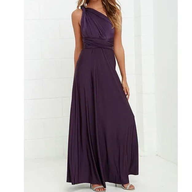 Multiway Wrap Maxi Gown