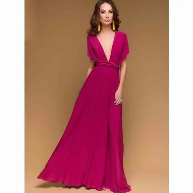 Multiway Wrap Maxi Gown