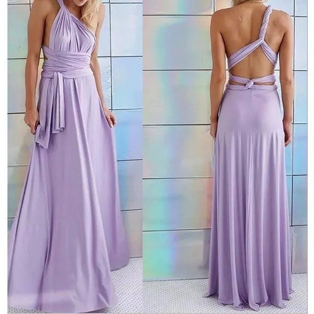 Multiway Wrap Maxi Gown