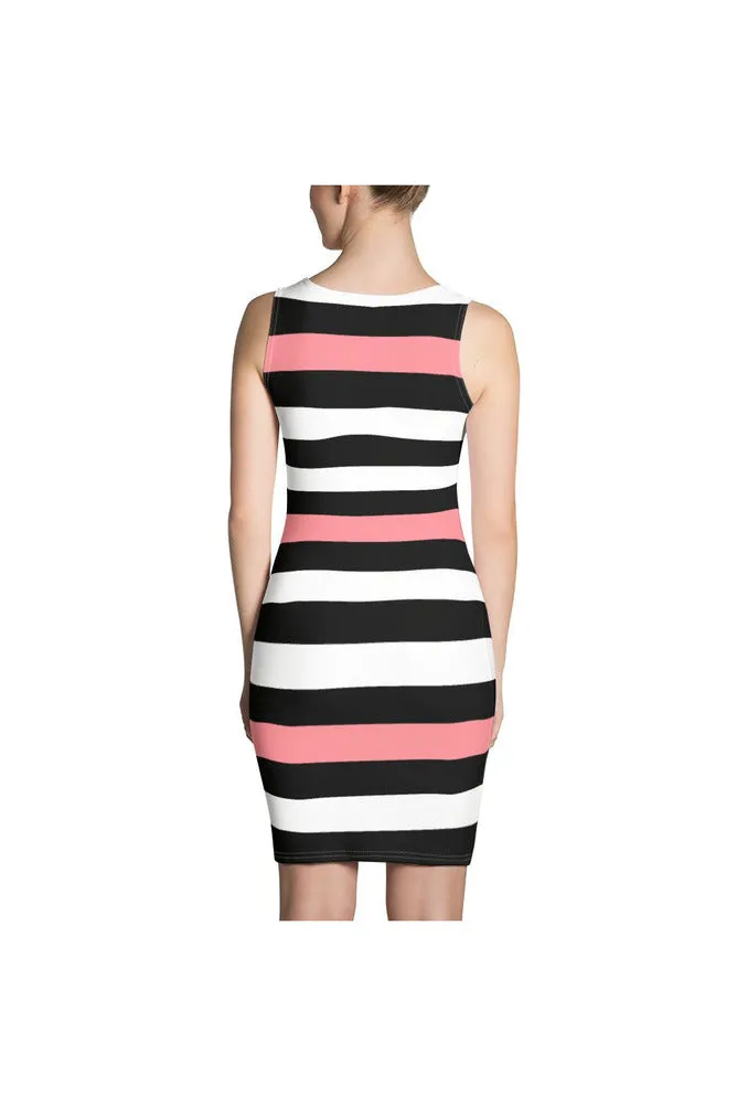 Pink-A-Boo Stripe Sublimation Cut & Sew Dress