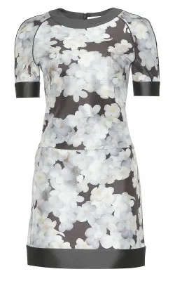 Plumerias Print Dress