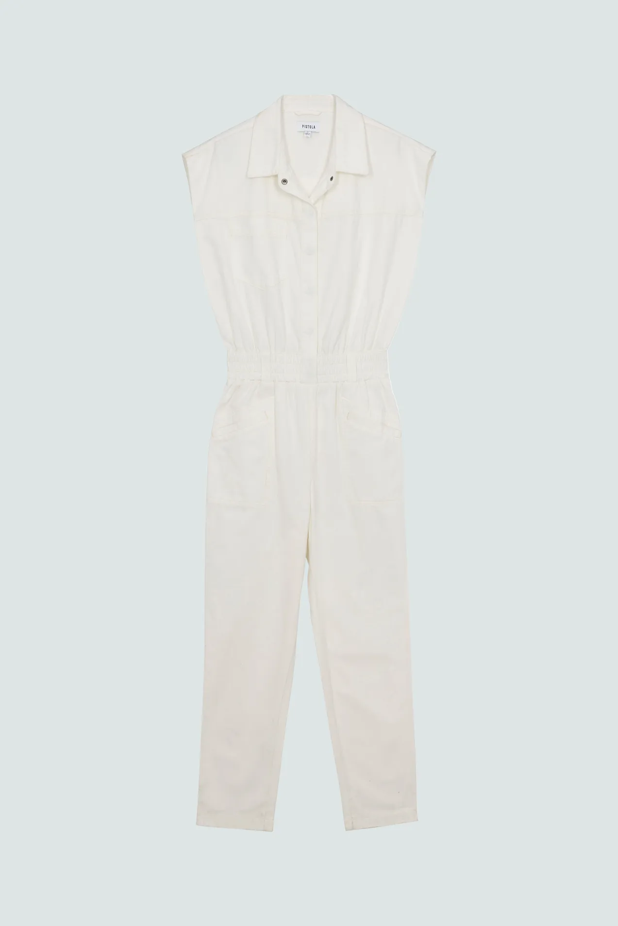 Rosie Jumpsuit - Porcelain