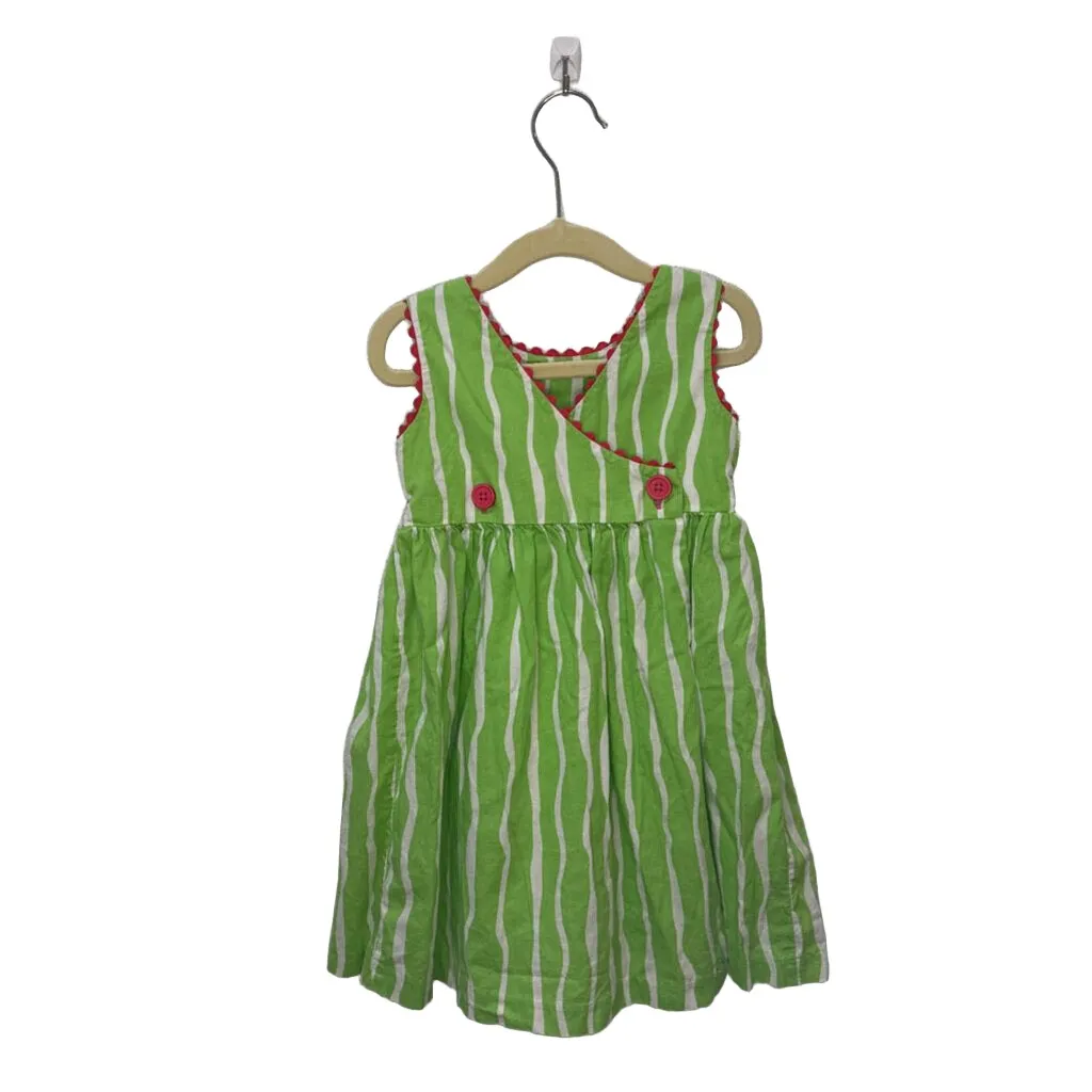 Sleeveless Smocked Dress / Watermelon