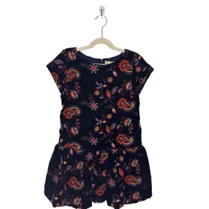 SS Floral Velvet Dress