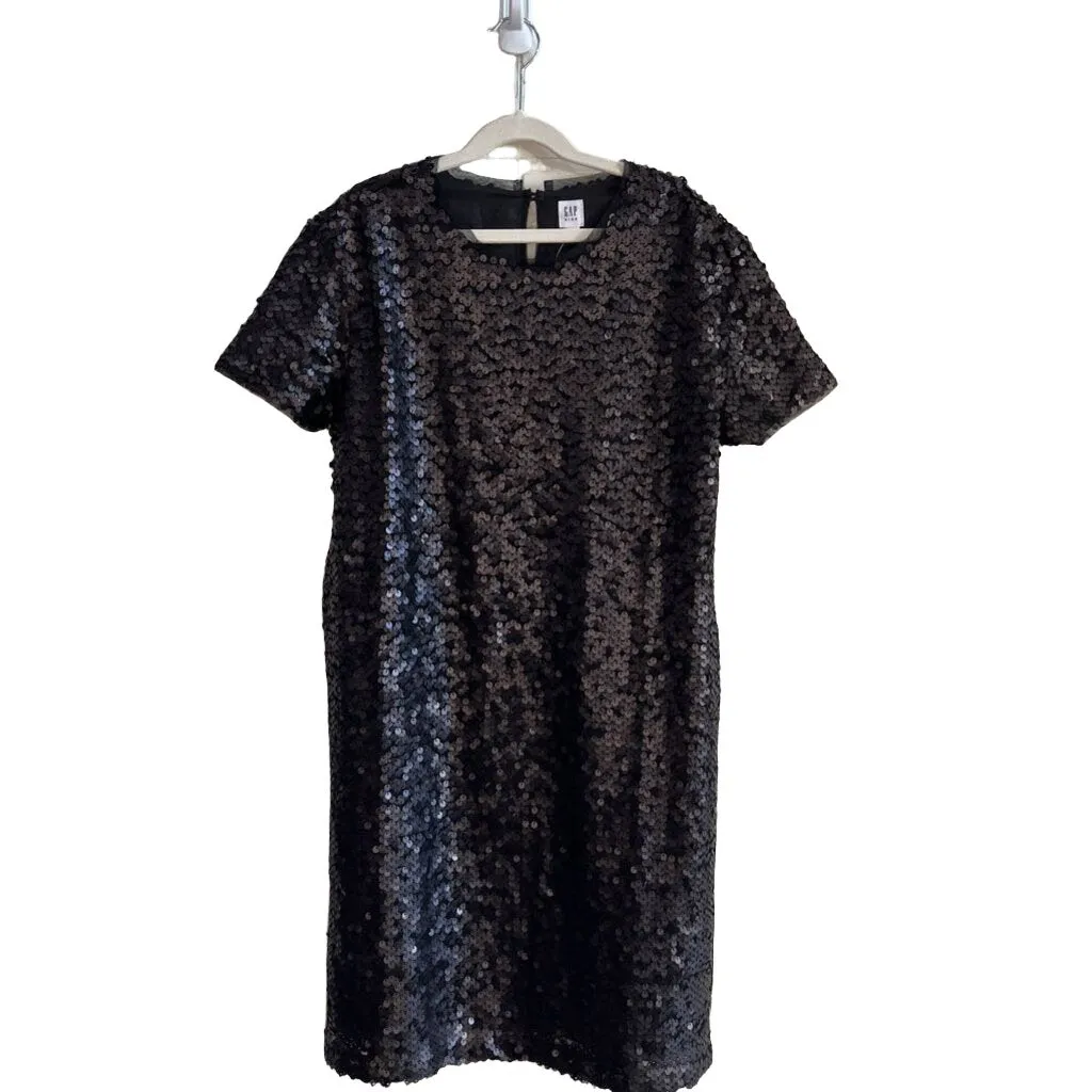 SS Matte Sequin Dress