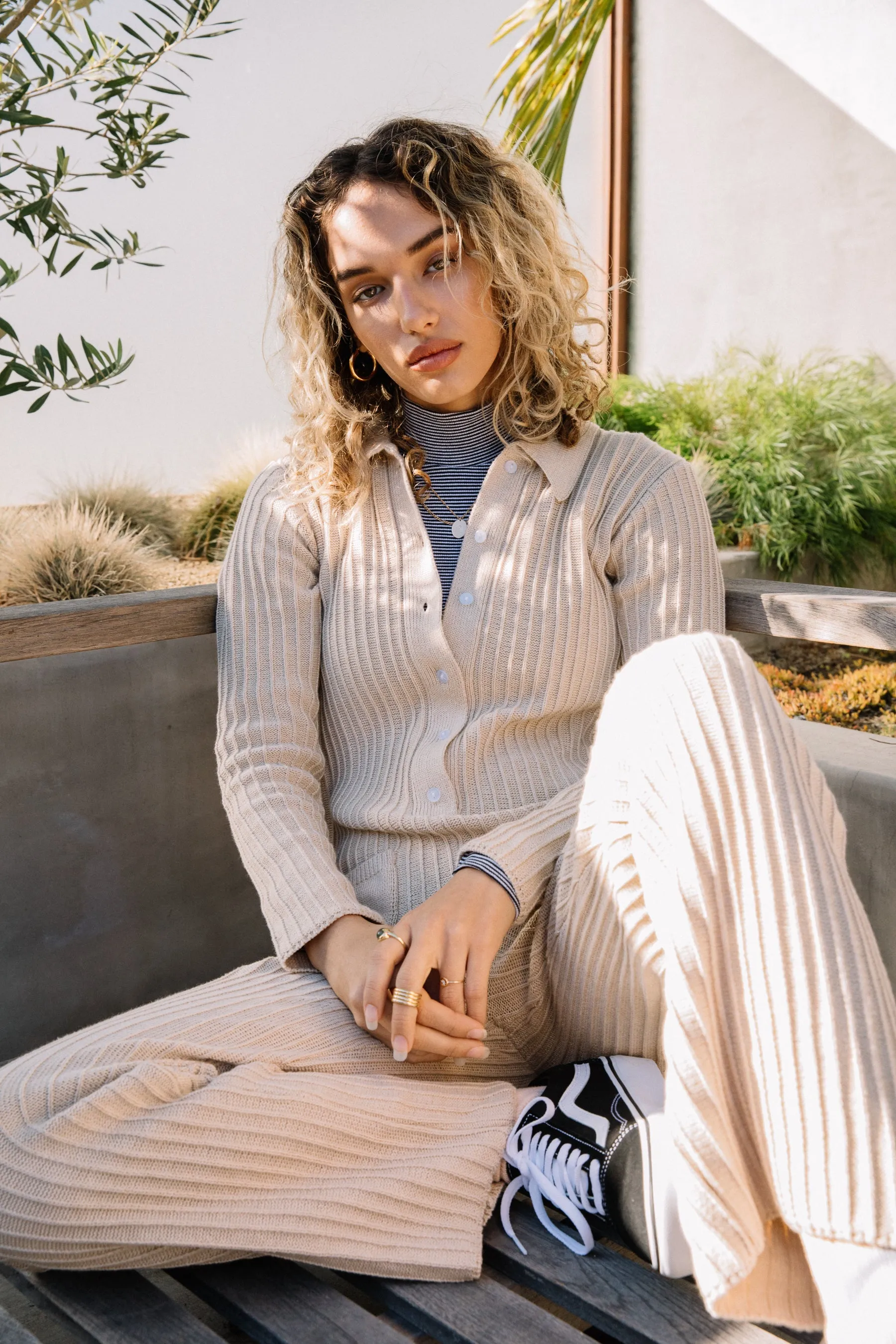 Stripe Blitz Turtleneck