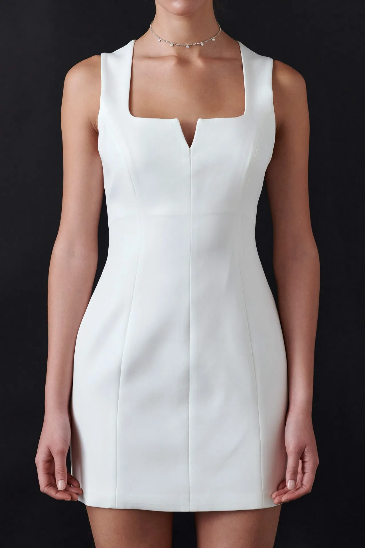 Structured Mini Dress