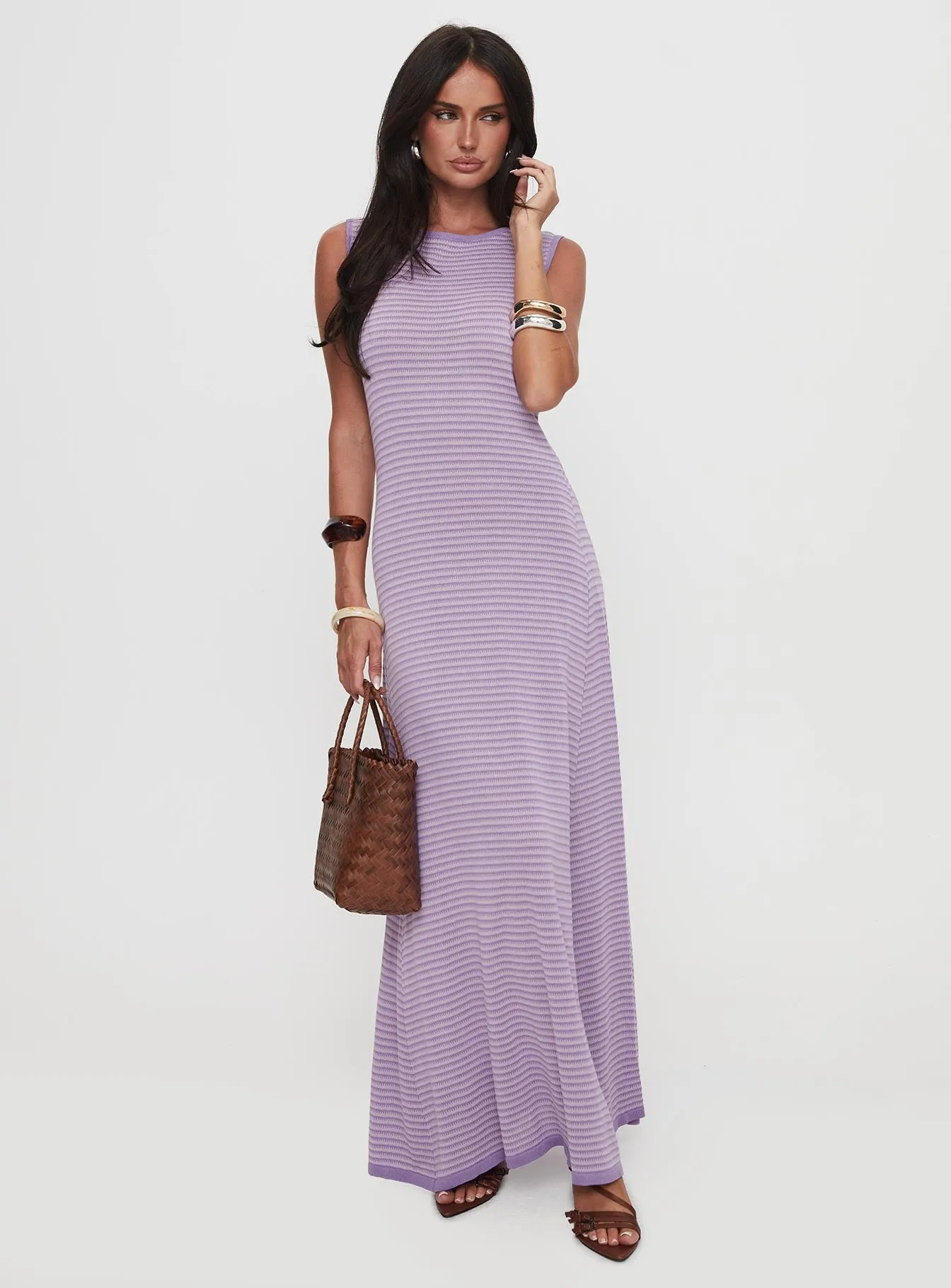 Tavison Maxi Dress Purple